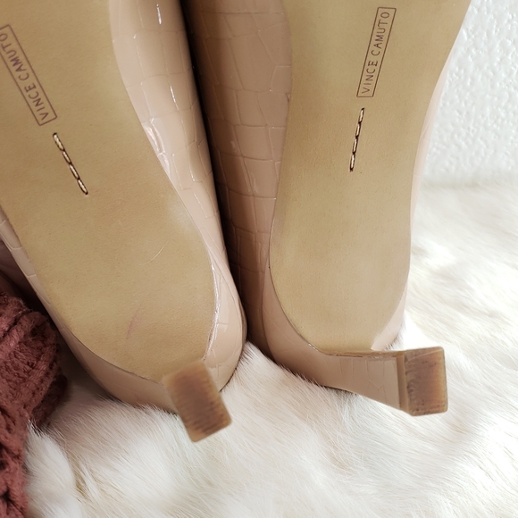 Vince Camuto VC Restia Crocodile Pumps Size 10 - Picture 9 of 11